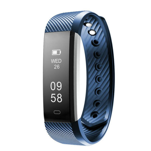 Smart Bluetooth Heart Rate Pedometer with Calorie Counter Fitness Tracker
