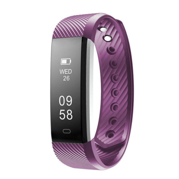 Smart Bluetooth Heart Rate Pedometer with Calorie Counter Fitness Tracker