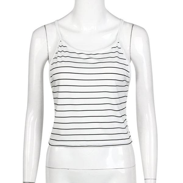 O-Neck Sleeveless Loose Tops