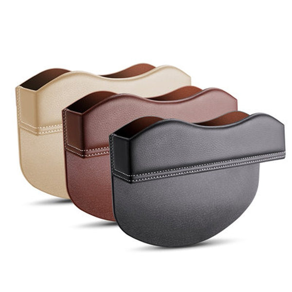 Leather Multi-function Organizers Car Seat Storage Box