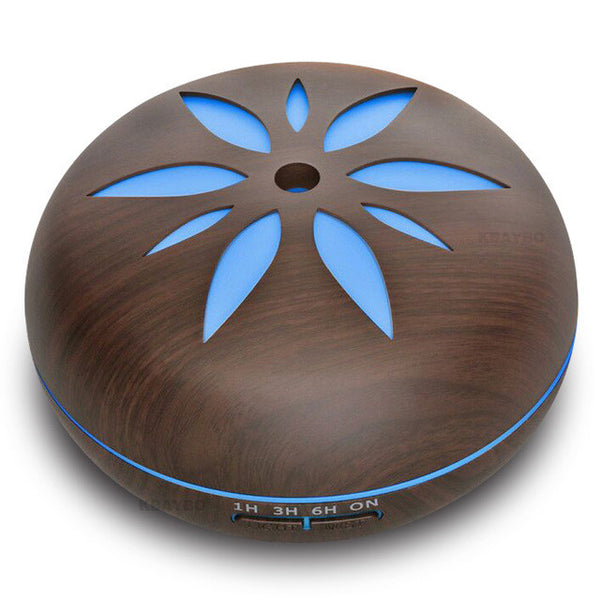 LED Ultrasonic Humidifier Essential Oil Diffuser