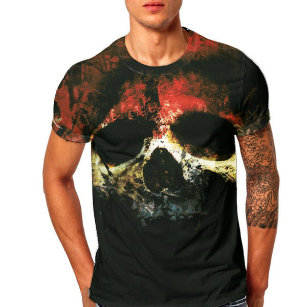 Men's Skull Short Sleeve T-Shirt
