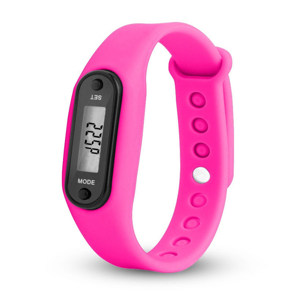 Fitness Digital Calorie Counter Pedometer Wrist Band