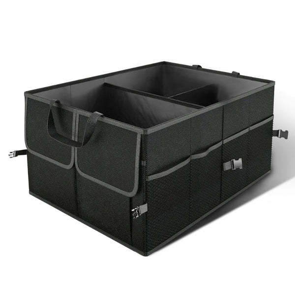 Black Portable Trunk Organizer Storage for Cars
