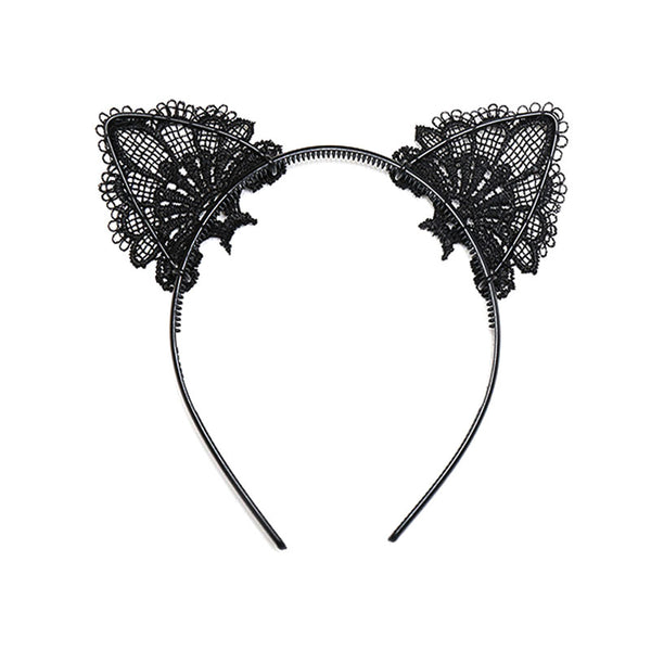 Women's Cute Cat Ear Hair Head Lace