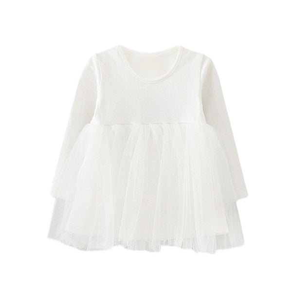 Casual Long Sleeve Kids Dresses for Girls