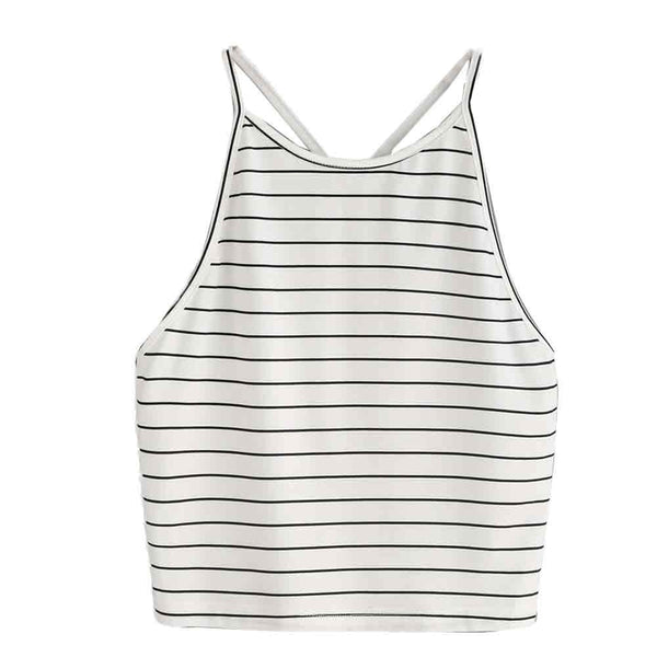 O-Neck Sleeveless Loose Tops