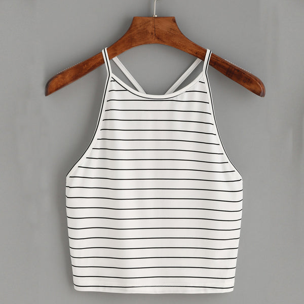 O-Neck Sleeveless Loose Tops