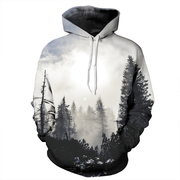 Autumn Winter 3D Printed Men's Hoodies