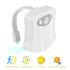 Toilet Night Light 8 Color Changing UV Disinfection Motion Sensor