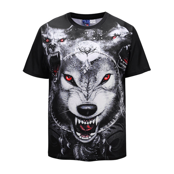 Men's Casual Short Sleeve Round Collar T-Shirts
